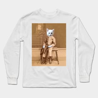 Sepia Copy of Sailor Boy Persian Long Sleeve T-Shirt